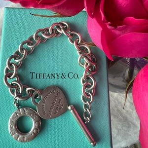Return to Tiffany’s Heart Bracelet, Sterling Silver